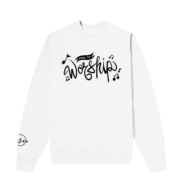 Made to worship crewneck sweater