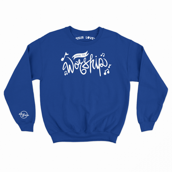 Made to worship crewneck sweater