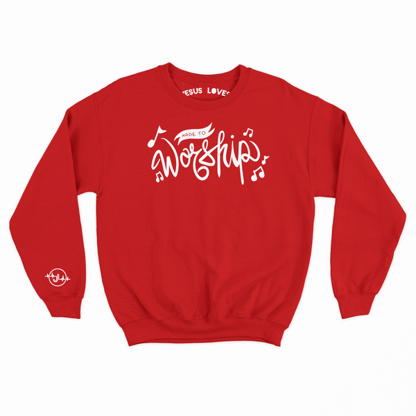 Made to worship crewneck sweater
